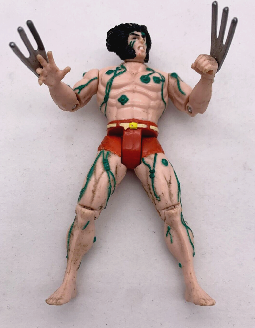 ToyBiz 1992 Marvel Uncanny X-Men Weapon X Wolverine 5" Action Figure Vintage