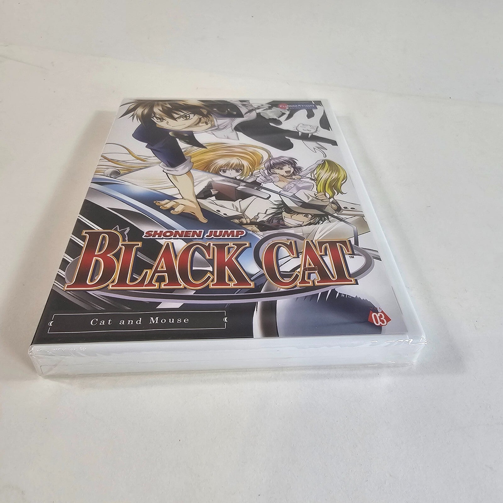 Shonen Jump Black Cat - Vol. 3: Cat and Mouse (DVD, 2007) NEW