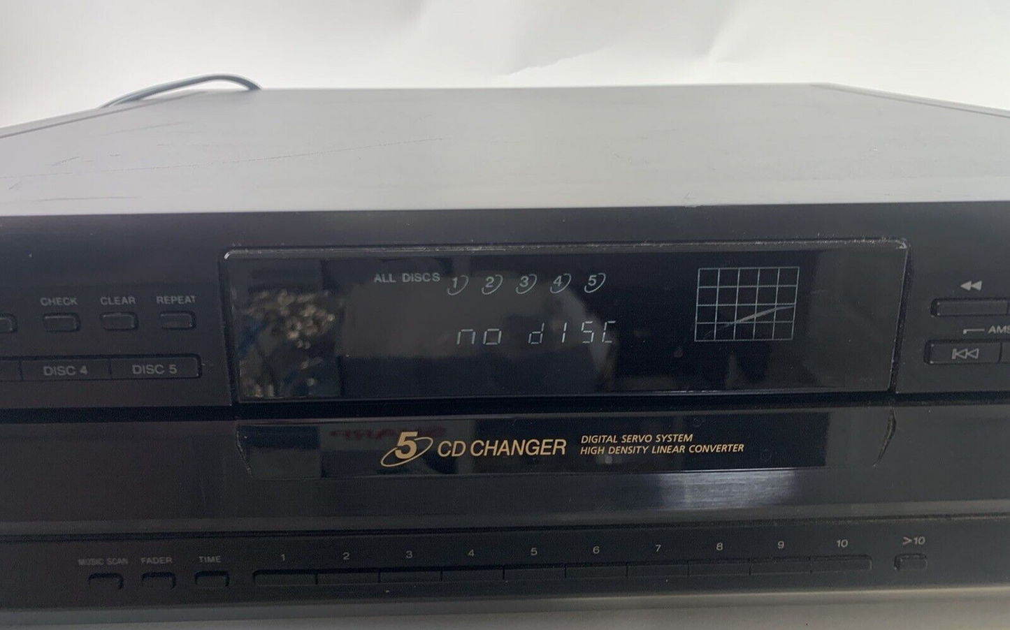 Sony CDP-C350Z CD Changer 5 Compact Disc Player HiFi Stereo Vintage Home Audio