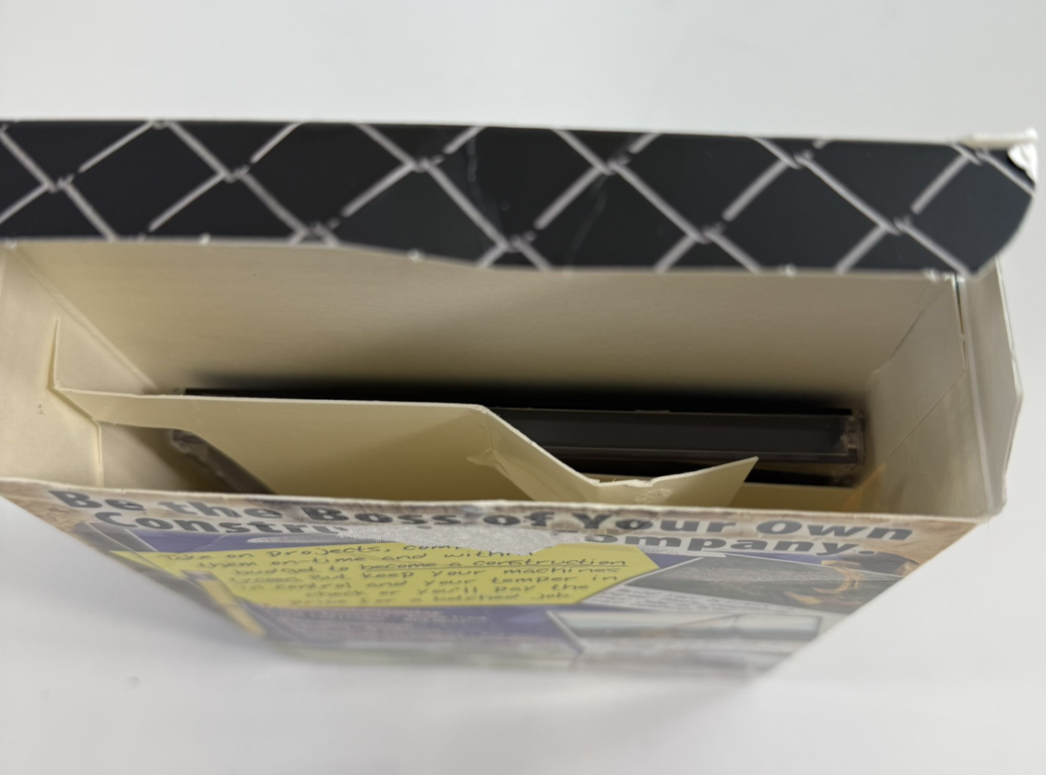 Construction Destruction (PC, 2003) Box Box, Jewel Case, Game Disc, No Manual