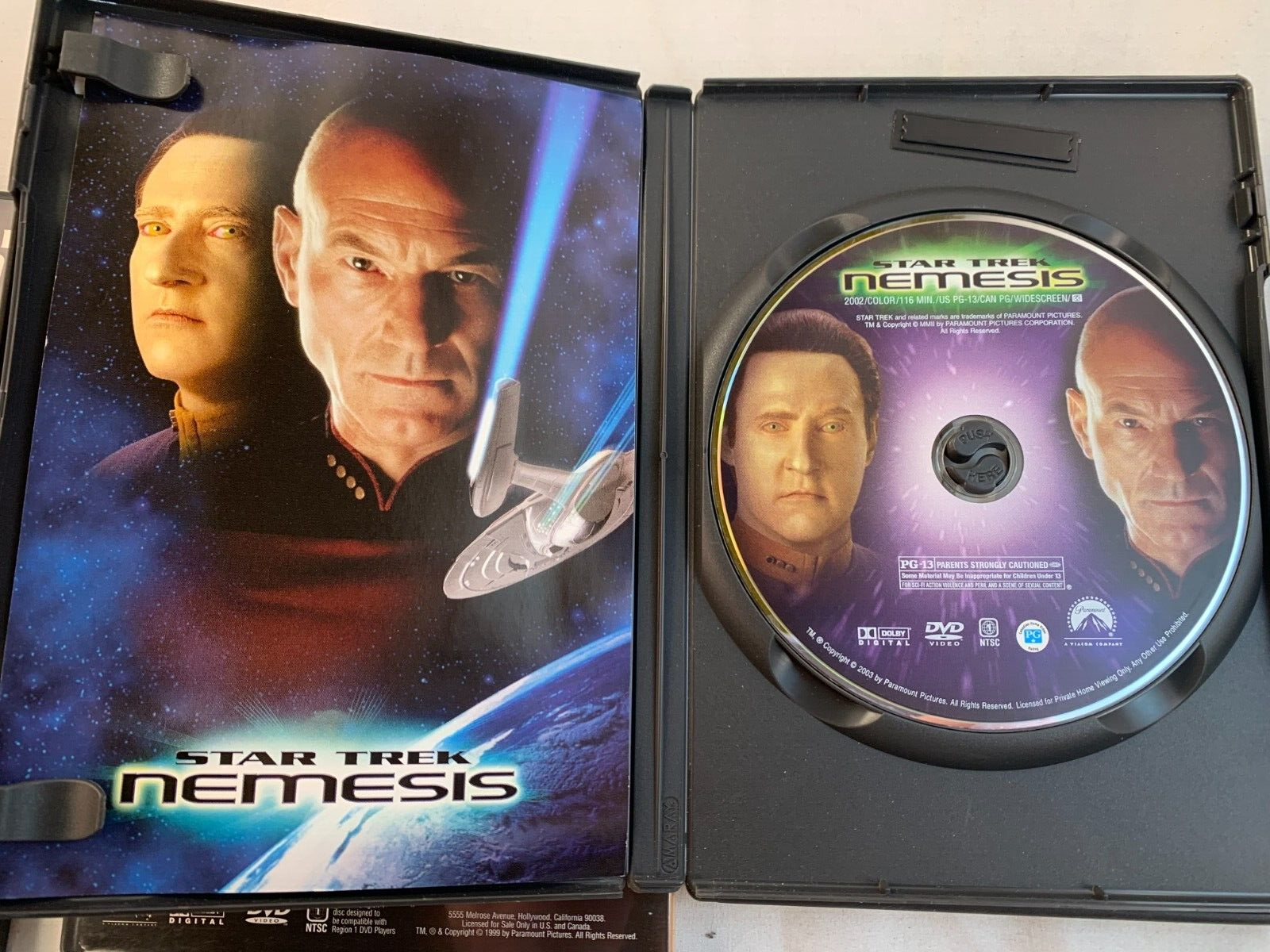 Star Trek: Generations (4 DVD lot) Nemesis/Insurrection/Star Trek