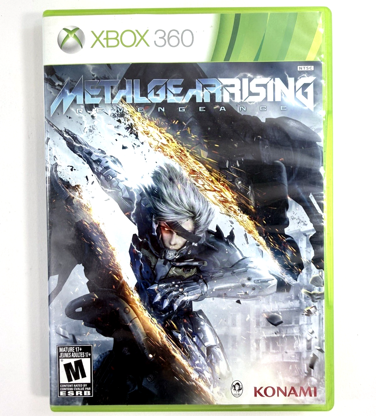 Metal Gear Rising: Revengeance (Xbox 360, 2013) Game Case Manual Insert - Tested