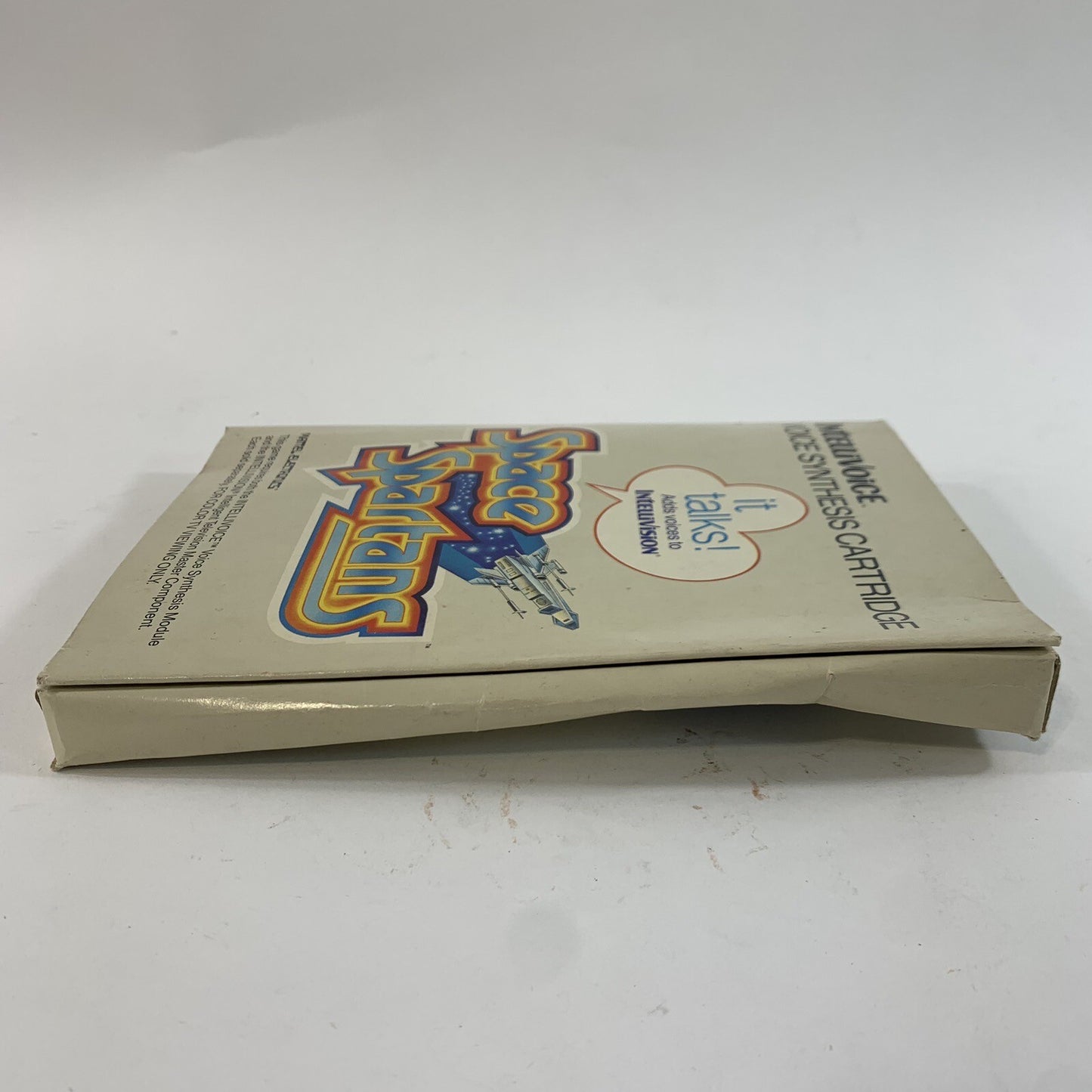 Space Spartans (Intellivision, 1982) Game Box Manual Overlays Complete