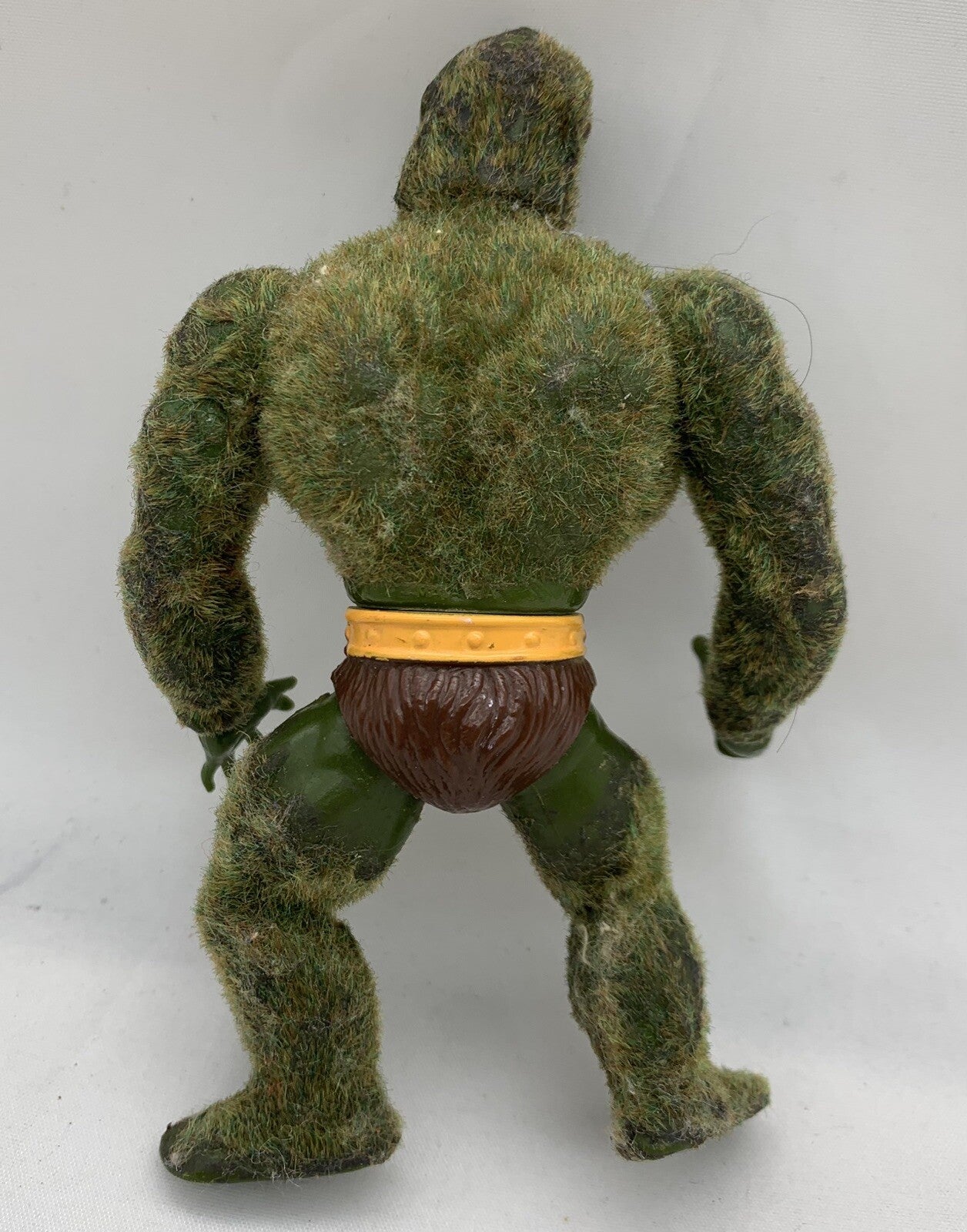 Mattel 1985 Moss Man He-Man Masters Of The Universe Flocked Action Figure - Read