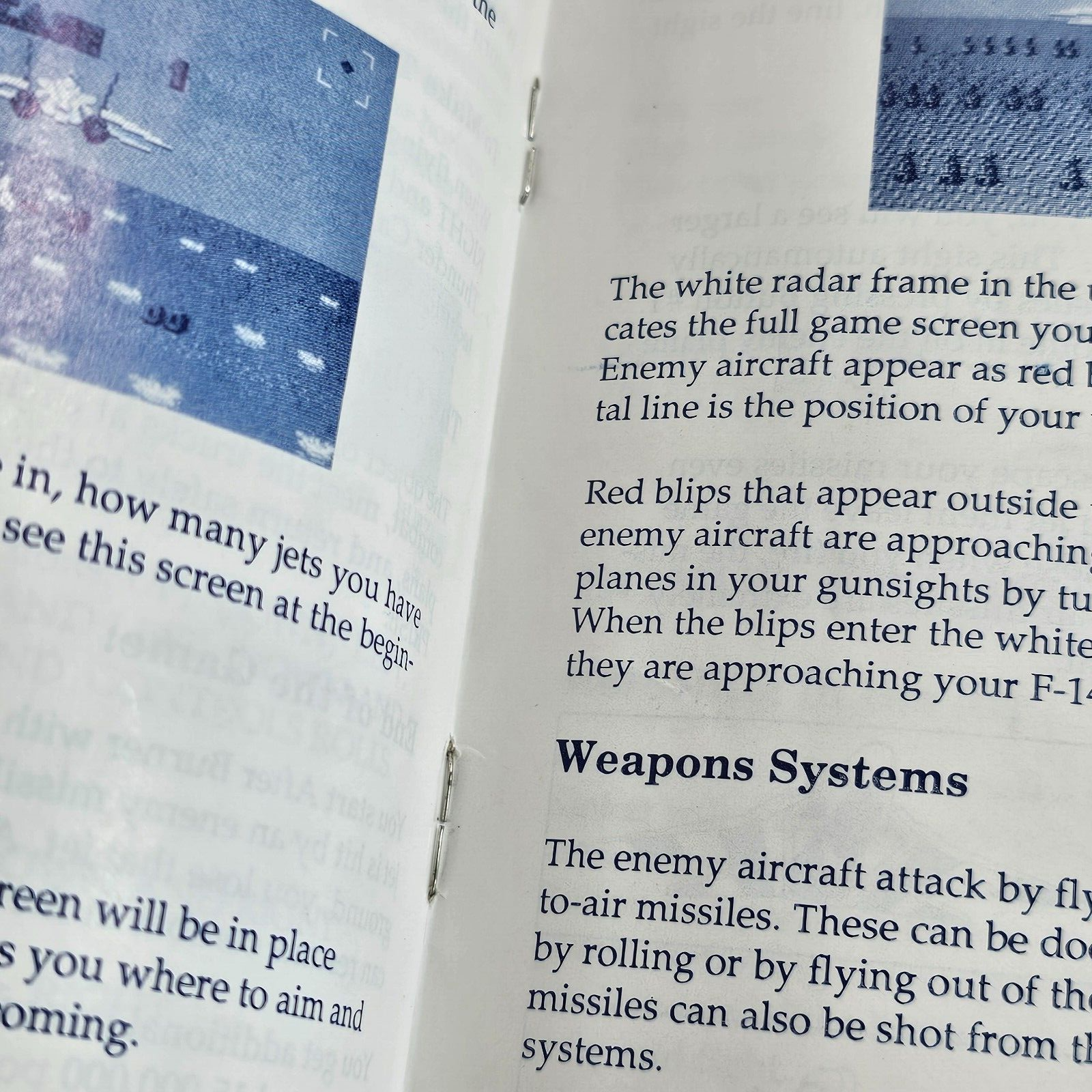 After Burner (Sega Master System, 1988) Game Case Manual Poster - Tested