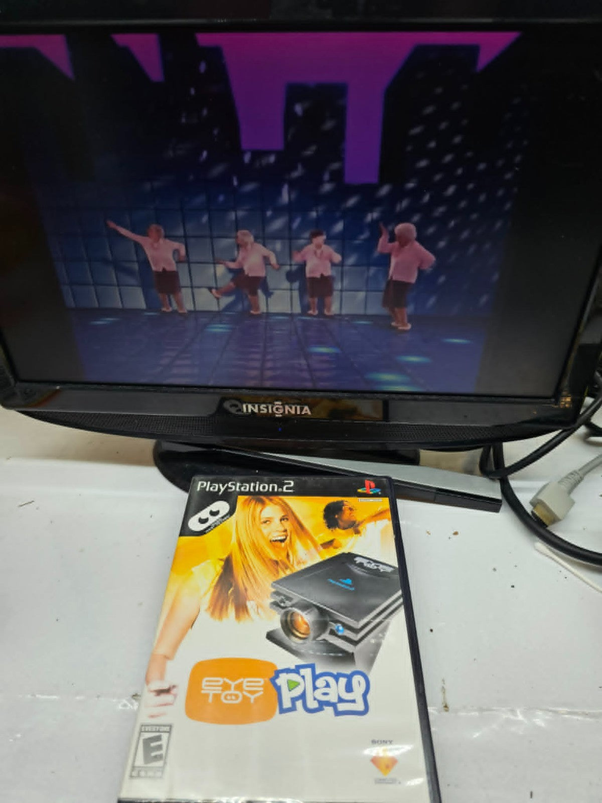 Eye Toy Play (PlayStation 2, 2003) Game, Case, Manual - No Camera - Tested