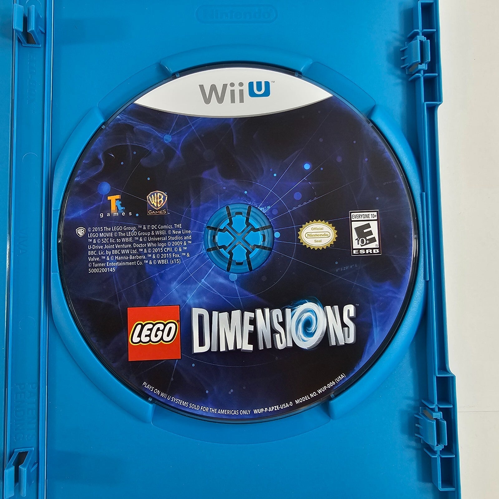 Lego Dimensions (Nintendo Wii U, 2015) Game Case Manual -  Tested