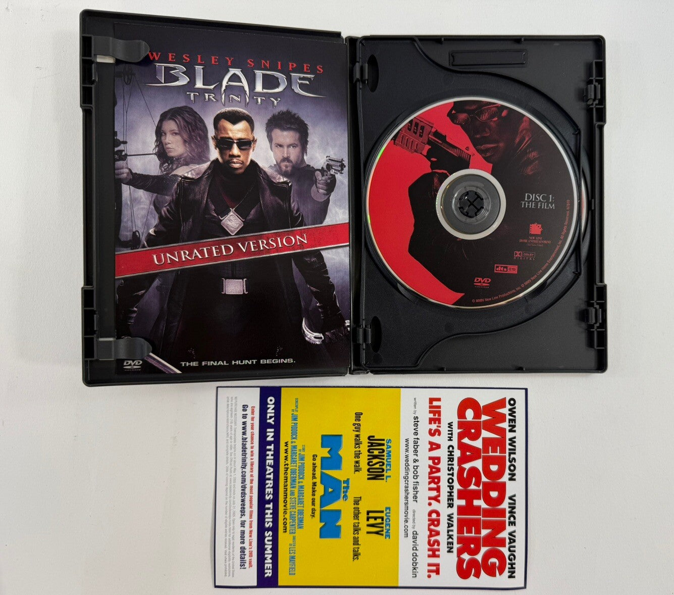 Blade (DVD Bundle) Blade II, Blade III Trinity - Tested and Working