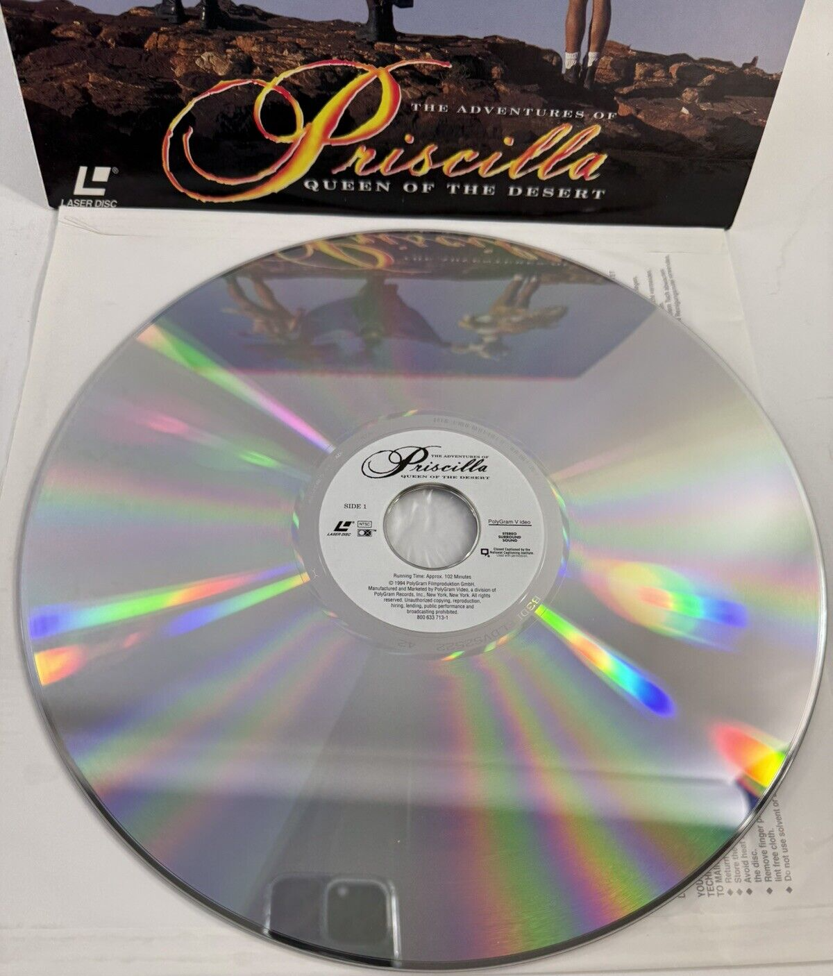 Adventures of Priscilla Queen Of The Desert (Laserdisc bundle) Used People +1