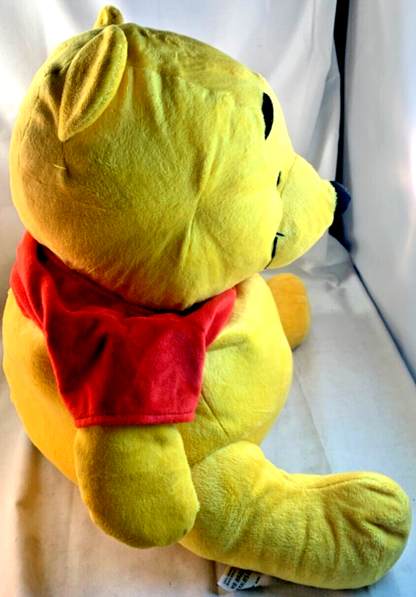Disney Parks Winnie The Pooh And The Honey Pot 16" Large Reversible Plush