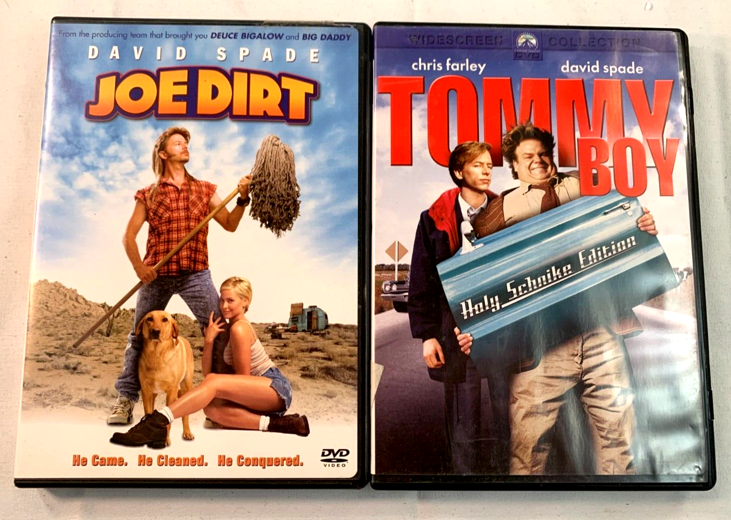 Tommy Boy "Holy Schnike" Edition (DVD Comedy bundle) Joe Dirt - Tested