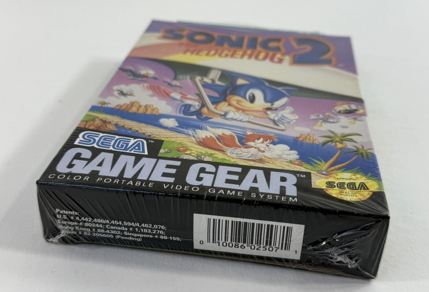 Sonic the Hedgehog 2 (Sega Game Gear, 1992) New, Factory Sealed