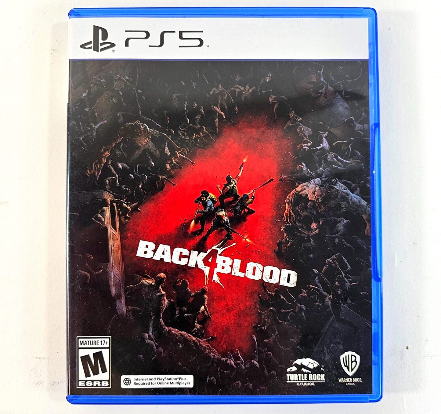 Back 4 Blood (Sony PlayStation 5, 2021) Game Case Insert - Tested