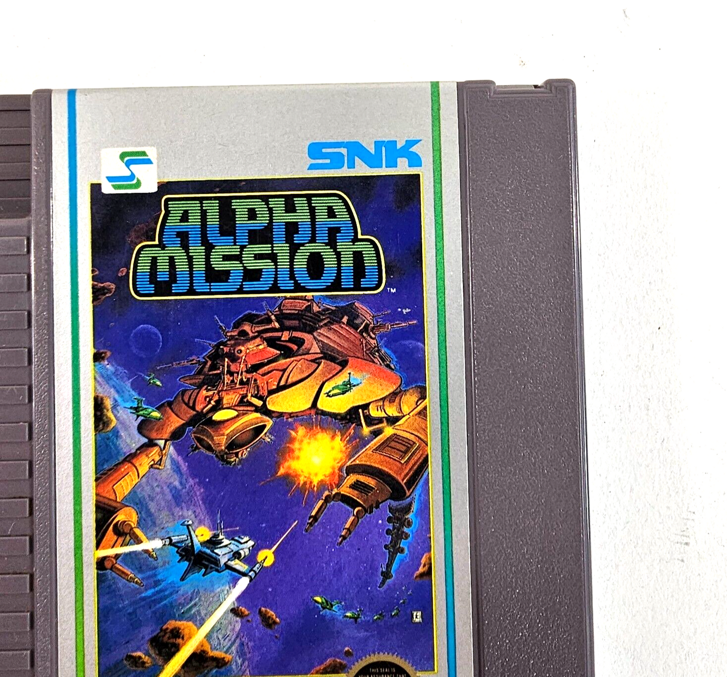Alpha Mission (Nintendo Entertainment System, 1987) Authentic Cartridge Only