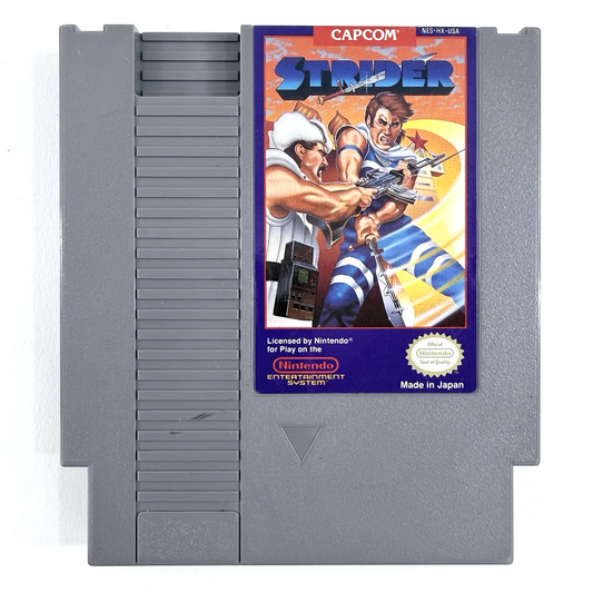 Strider (Nintendo NES, 1989) Game Cartridge - Tested and Working