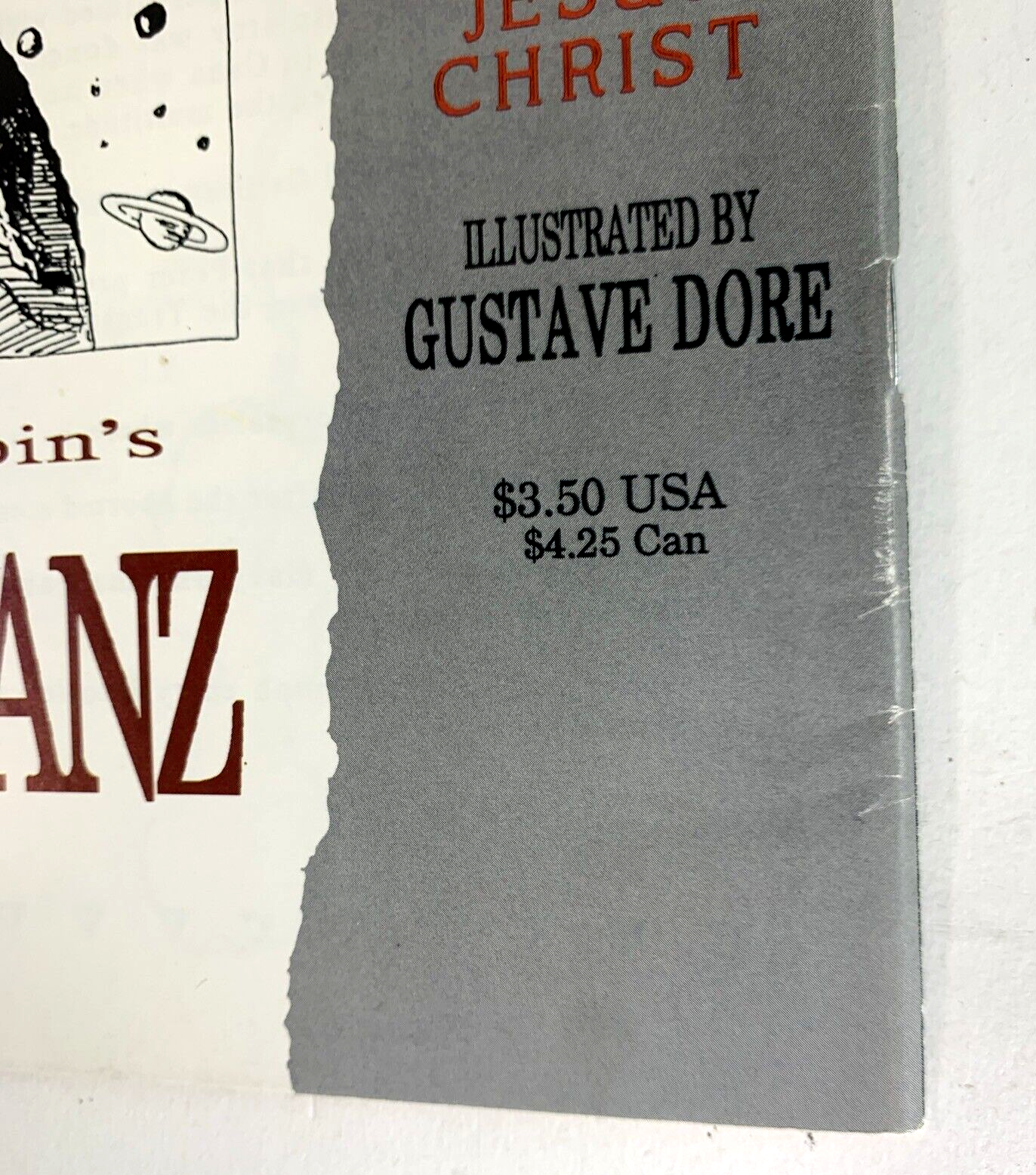 Life and Death of Jesus Christ #1 (Tome Press, 1991) Canadian Religious Comic