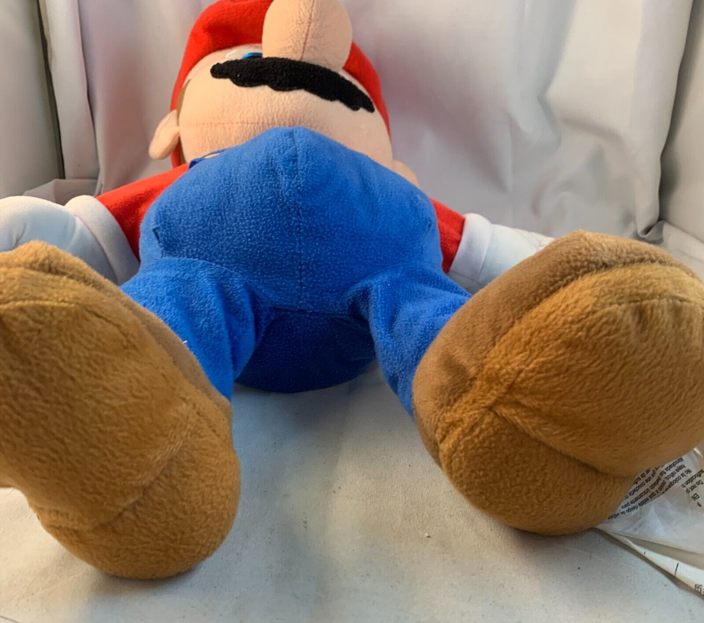Super Mario Bros 22" Jumbo Mario Nintendo Plush with Back Storage