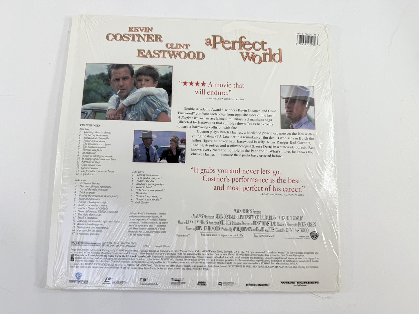 Jack (Laserdisc Bundle) A Perfect World, Losing Isaiah, In The Name Of The…