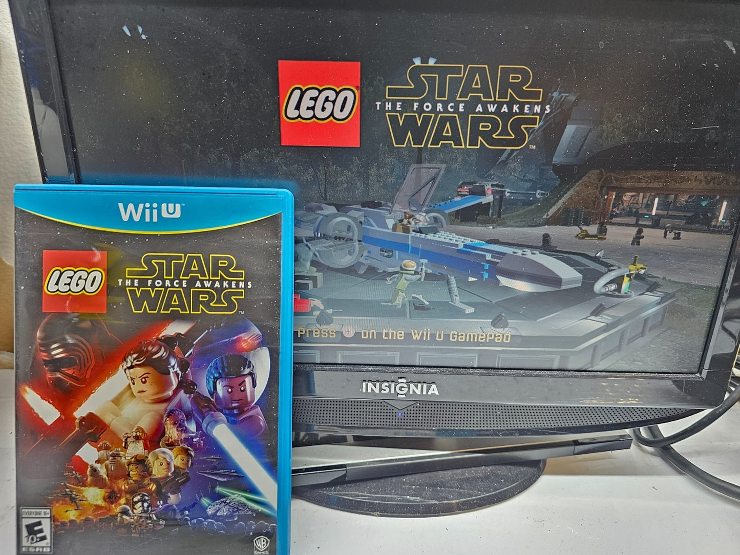 LEGO Star Wars: The Force Awakens ( Wii U, 2016) Game Case Manual - Tested