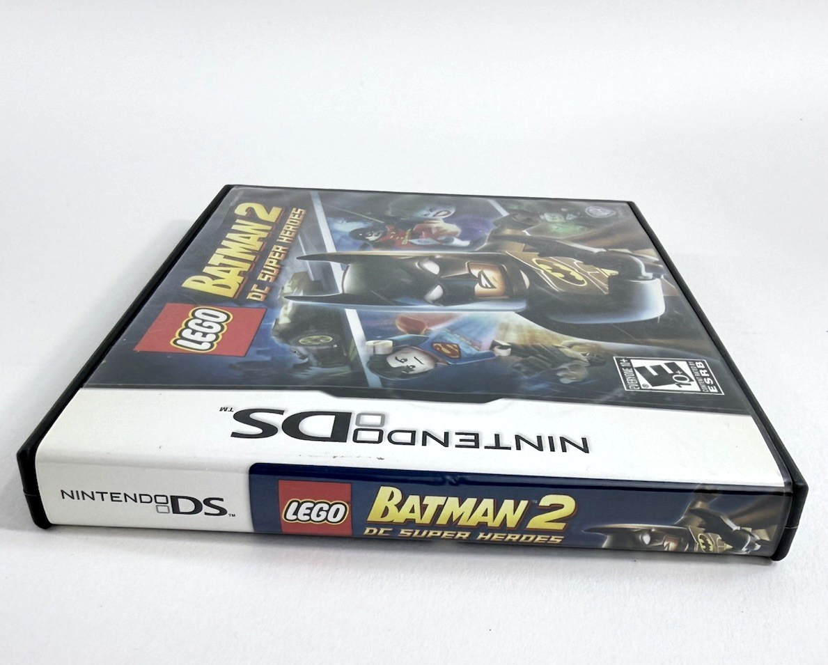Lego Batman 2: DC Heroes (Nintendo DS, 2012) Game Case Manual Insert - Tested