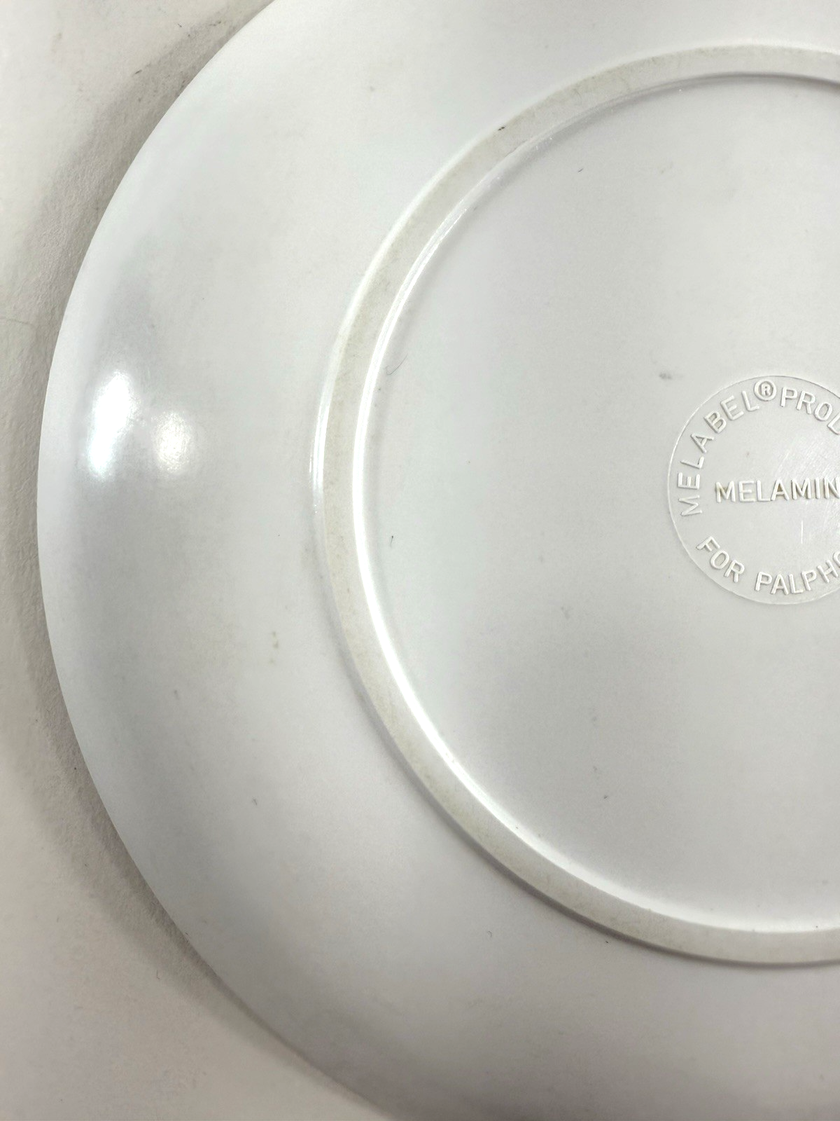 Melabel/Palphot 70s-80s Walt Disney Licensed Pinocchio 7.5" Melamine Plate