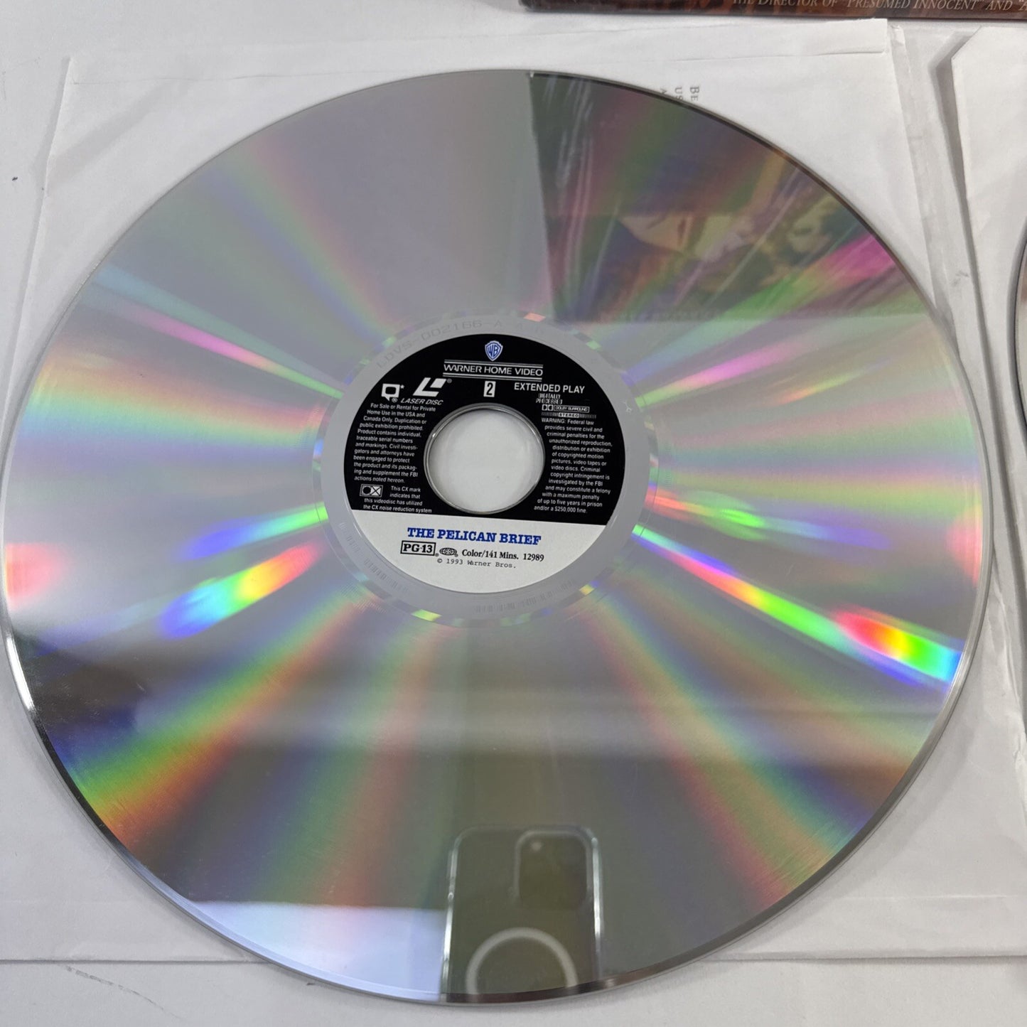 The Crying Game (Laserdisc Bundle) The Pelican Brief, Bad Company - Tested