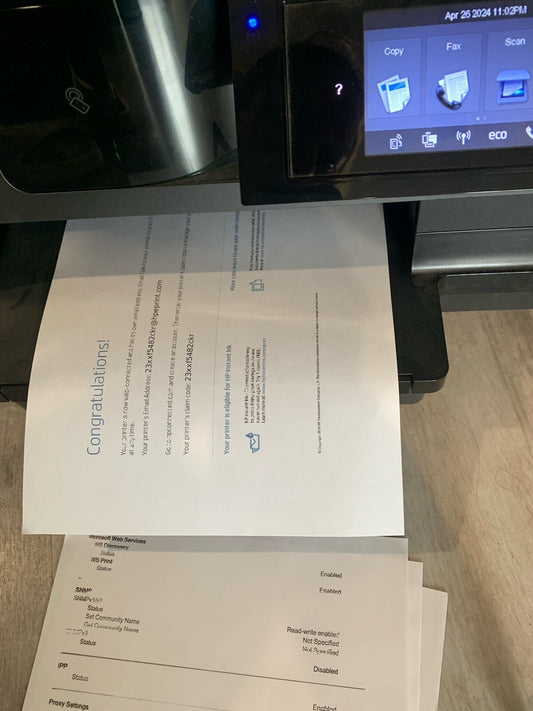 HP Officejet Pro 8625 e-All-in-One Printer - Tested and Working