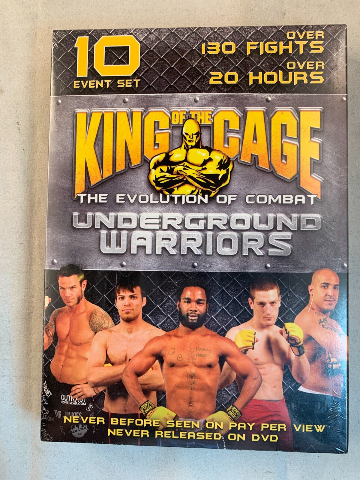 King of the Cage - Underground Warriors (DVD, 2006) NEW