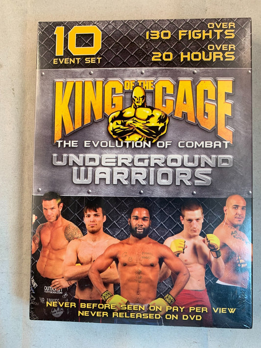 King of the Cage - Underground Warriors (DVD, 2006) NEW