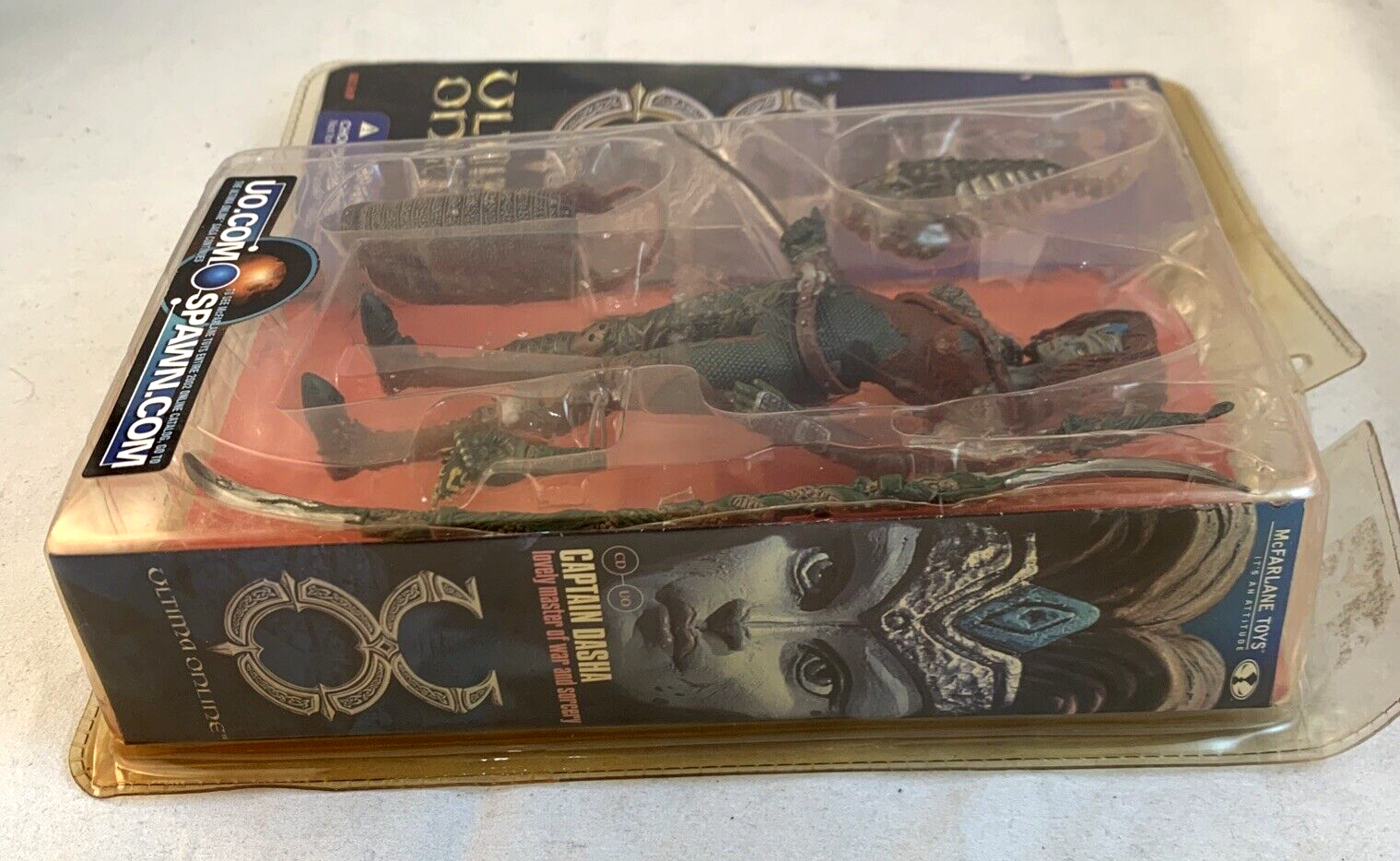 McFarlane Toys 2002 Ultima Online Captain Dasha Action Figure - New, Damaged Box