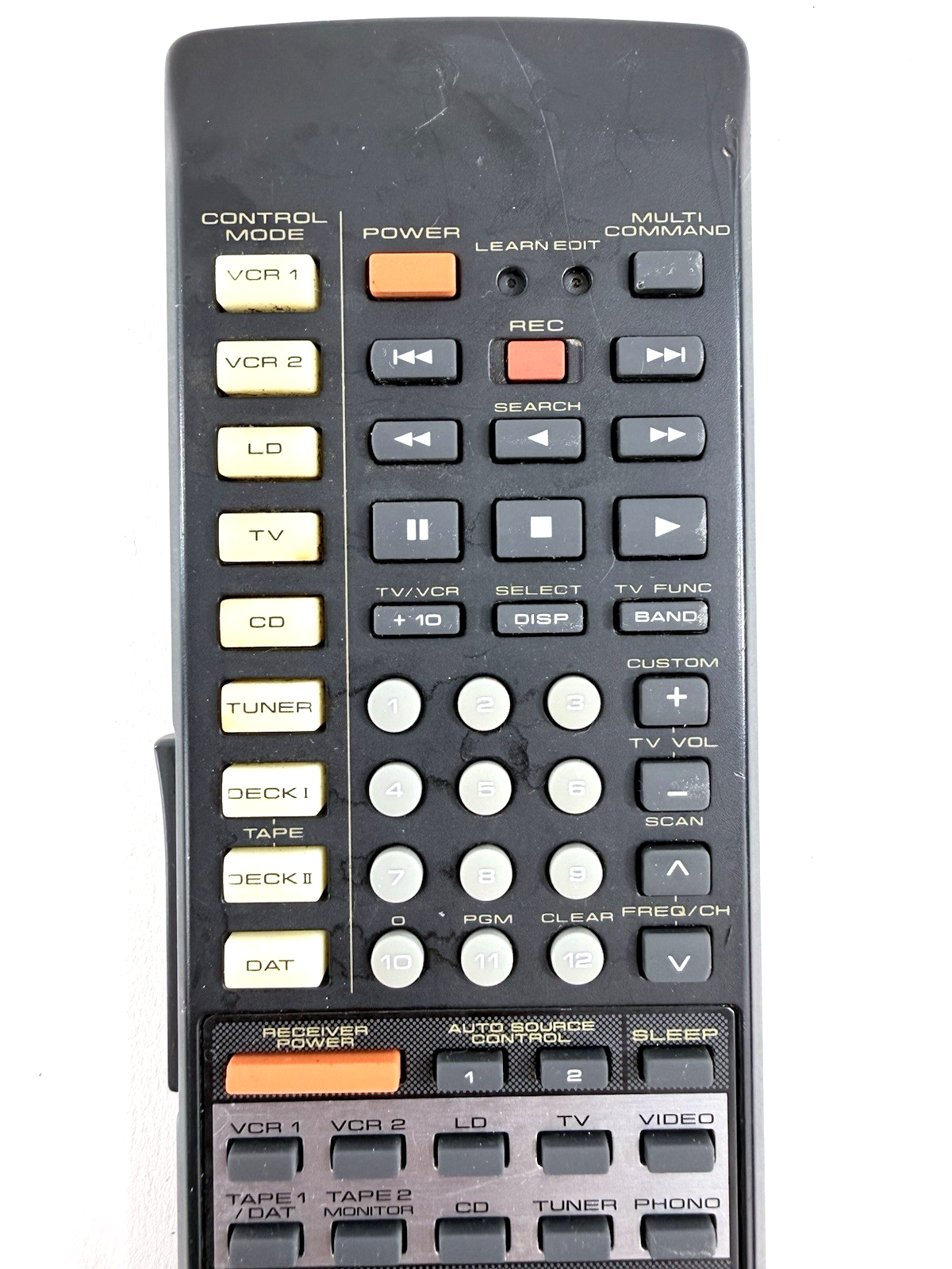 Pioneer Audio Video Programmable Remote Control Unit CU-VSX048 - Tested
