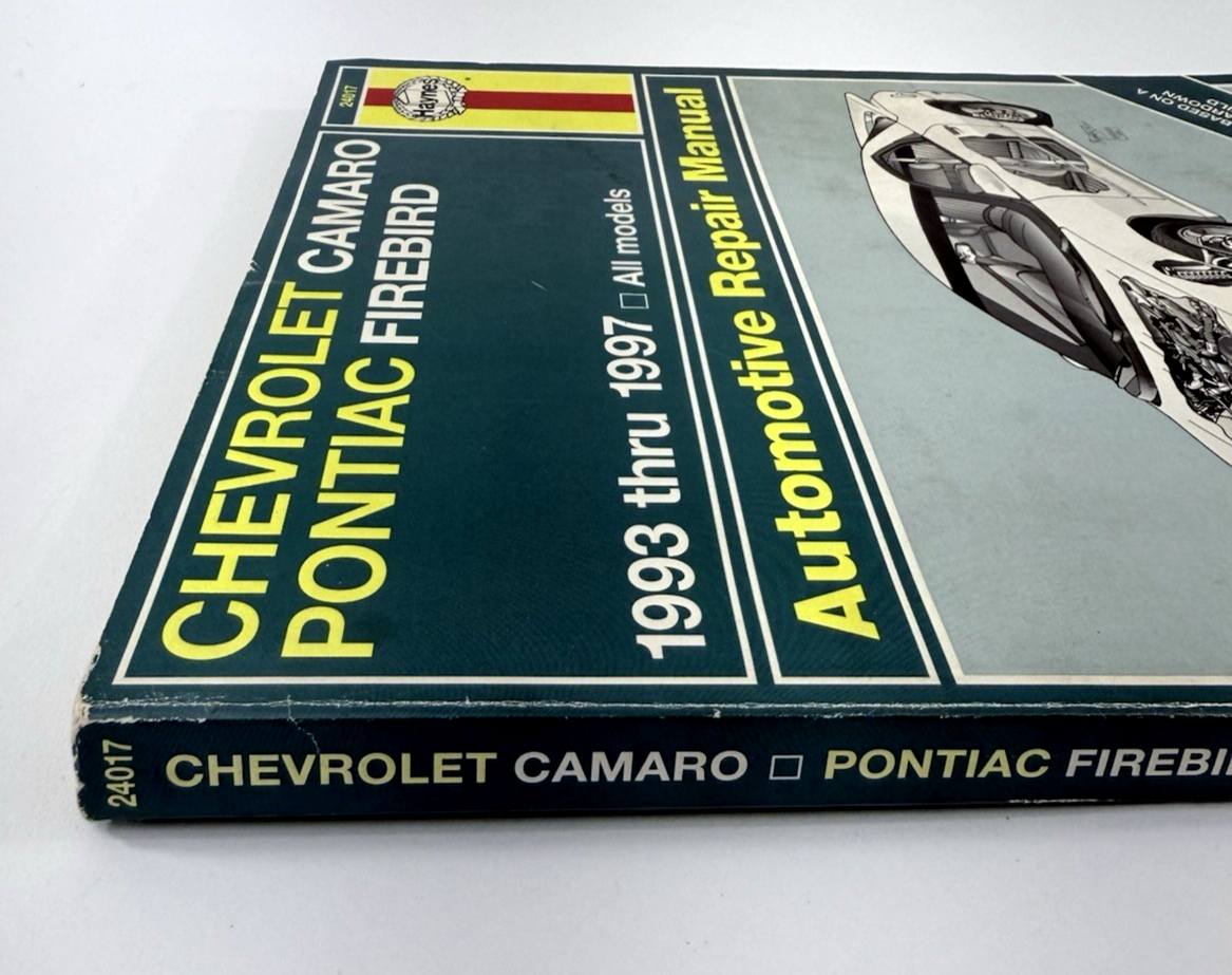 Haynes Automotive Repair Manual 24017 Chevrolet Camaro Pontiac Firebird 1993-97