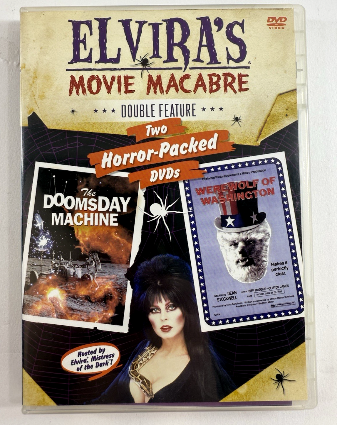 Elvira's Movie Macabre : Doomsday Machine / Werewolf of Washington (DVD, 2006)
