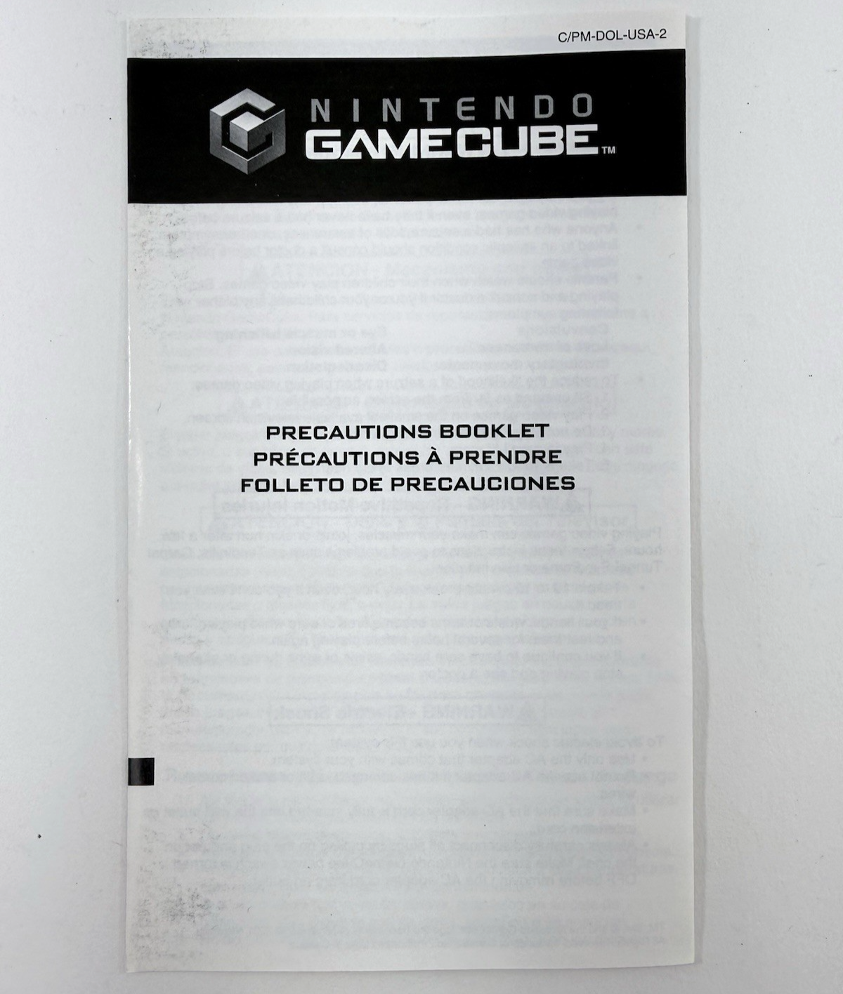 Jimmy Neutron: Boy Genius Jet Fusion GameCube Case, Manual and Insert Only