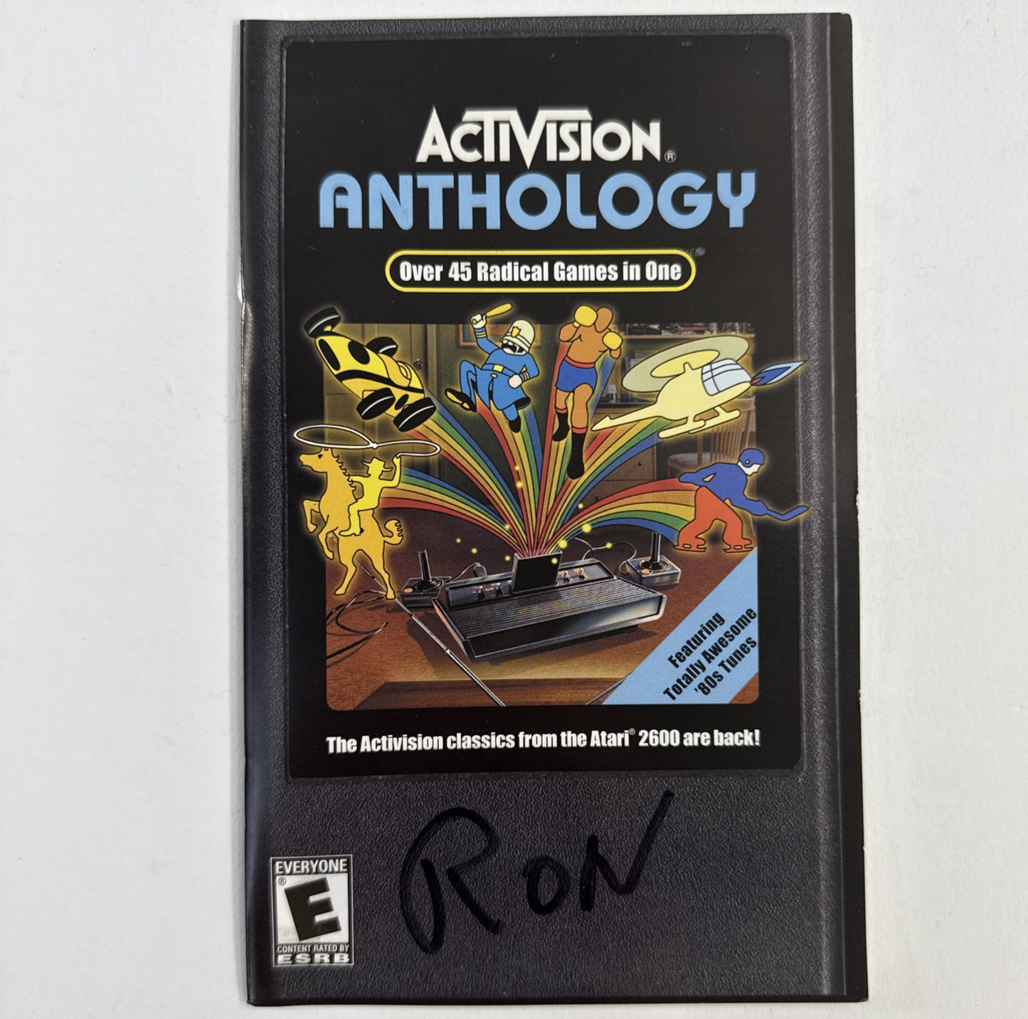 Activision Anthology (PlayStation 2, 2002) Game Case Manual Registration -Tested