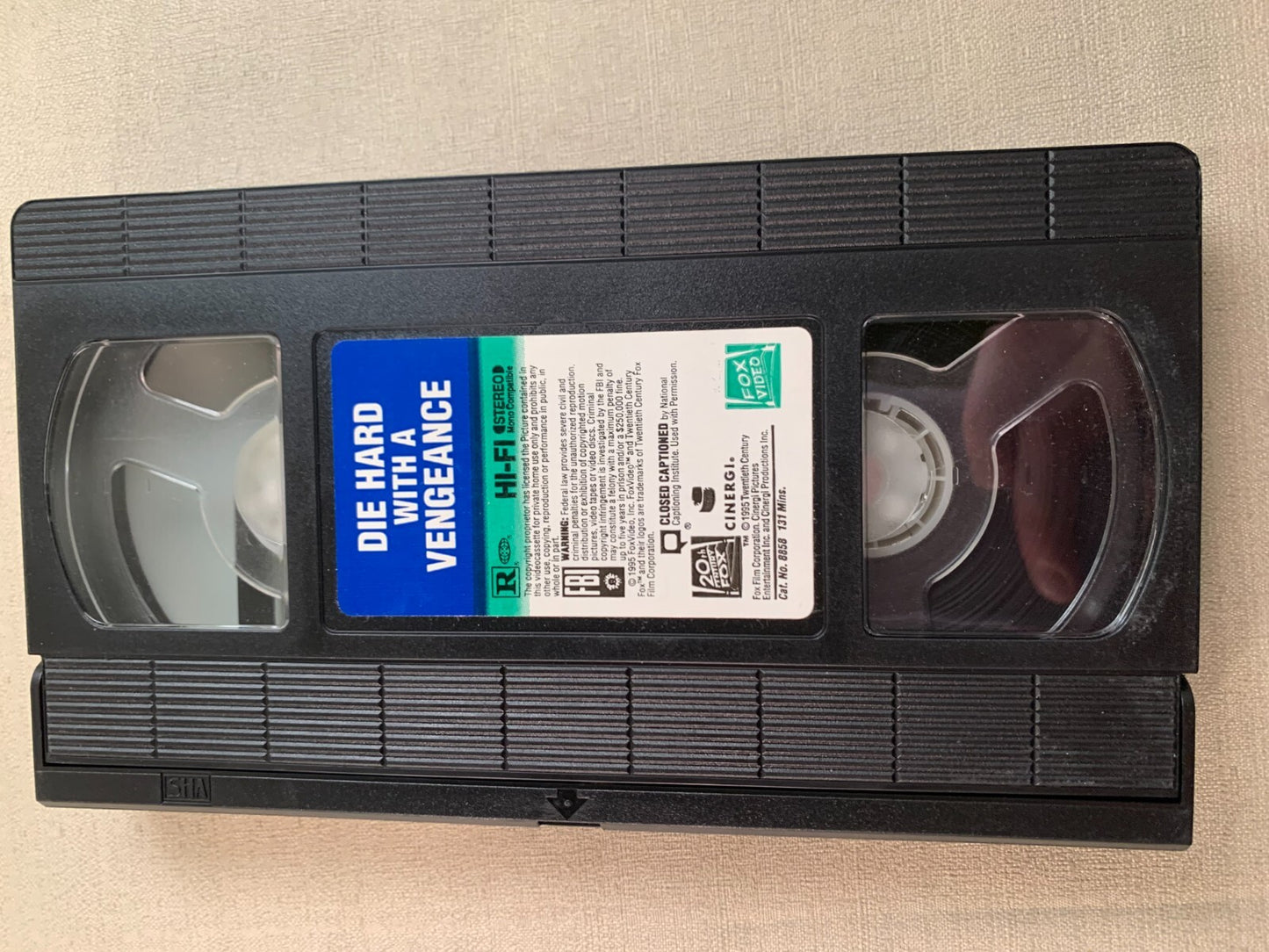 Die Hard 2: Die Harder/Die Hard w/a Vengeance (VHS bundle)