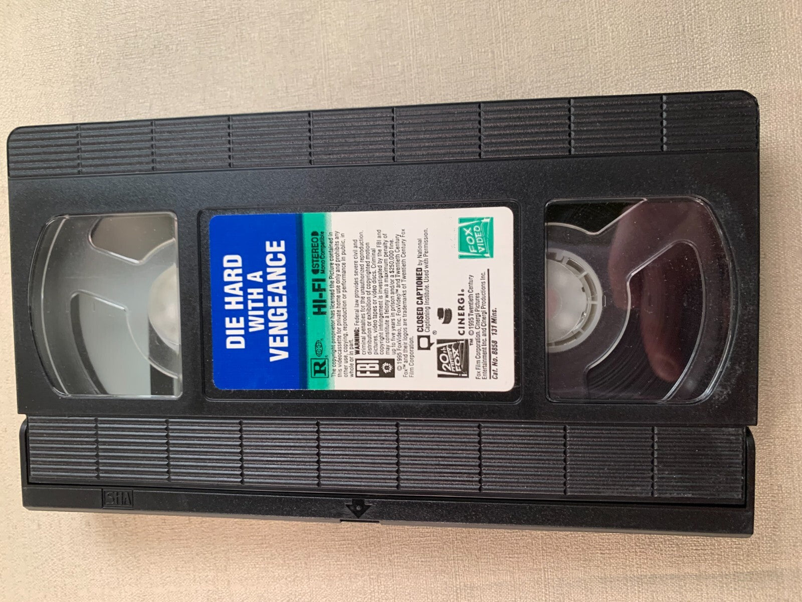 Die Hard 2: Die Harder/Die Hard w/a Vengeance (VHS bundle)