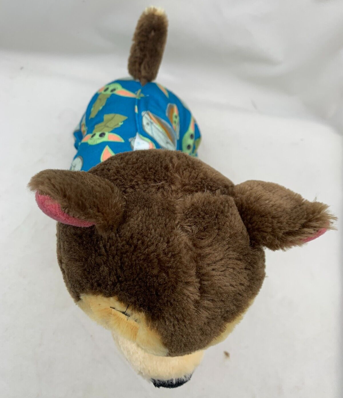 Nickelodeon 2020 Paw Patrol Chase 14" Dog Plush w/Collar & Mandalorian Pajamas