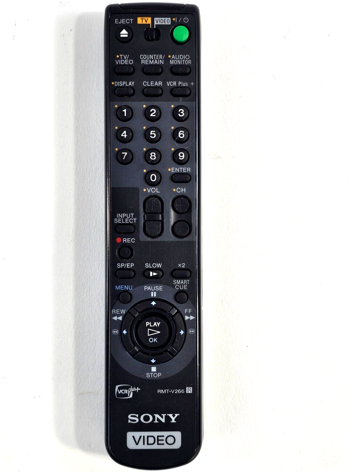 Sony RMT-V266 Replacement Video Remote Control - Tested and Working