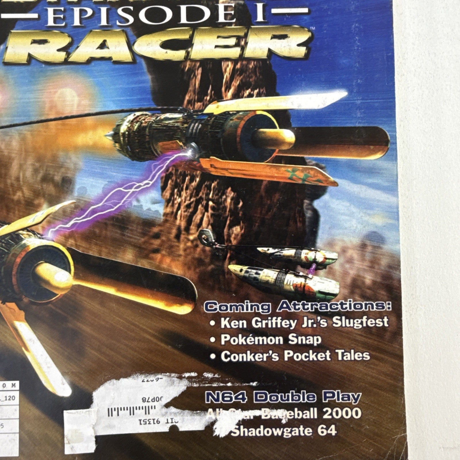 Nintendo Power Magazine Vol. 120 May 1999 with Harrier 2001 Poster and Inserts