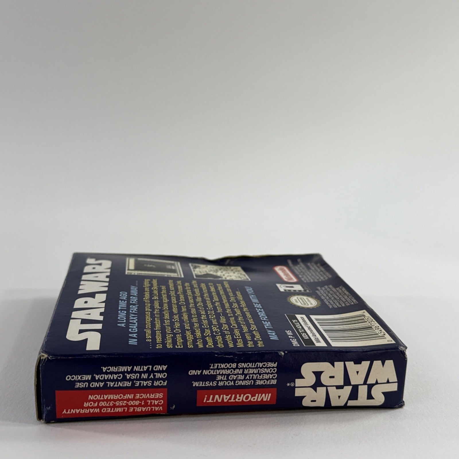 Star Wars (Nintendo Gameboy, 1996) Game Box Manual Inserts - Tested and Working