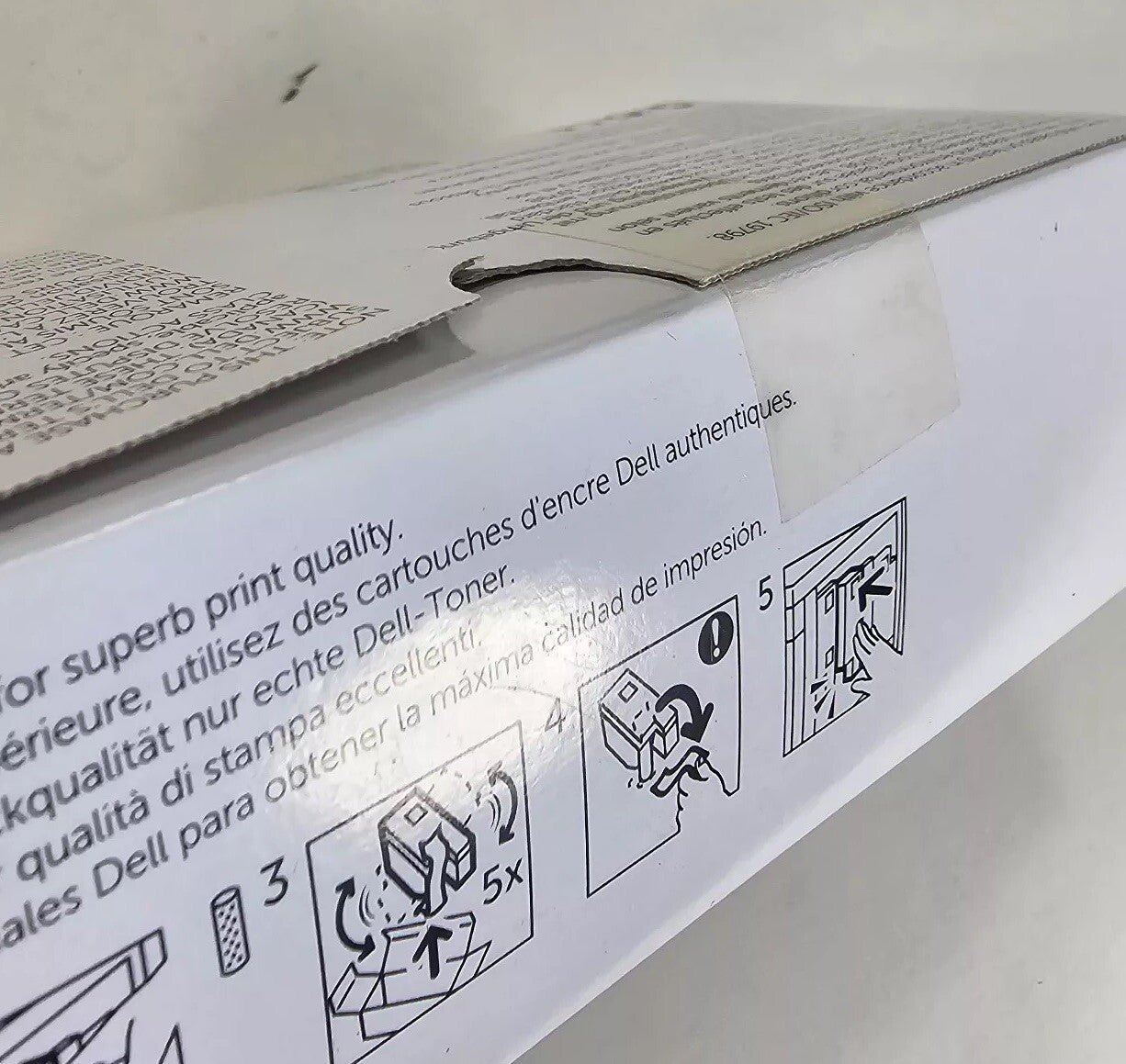 Dell E525 Series 3581G Yellow Genuine Toner Cartridge - New