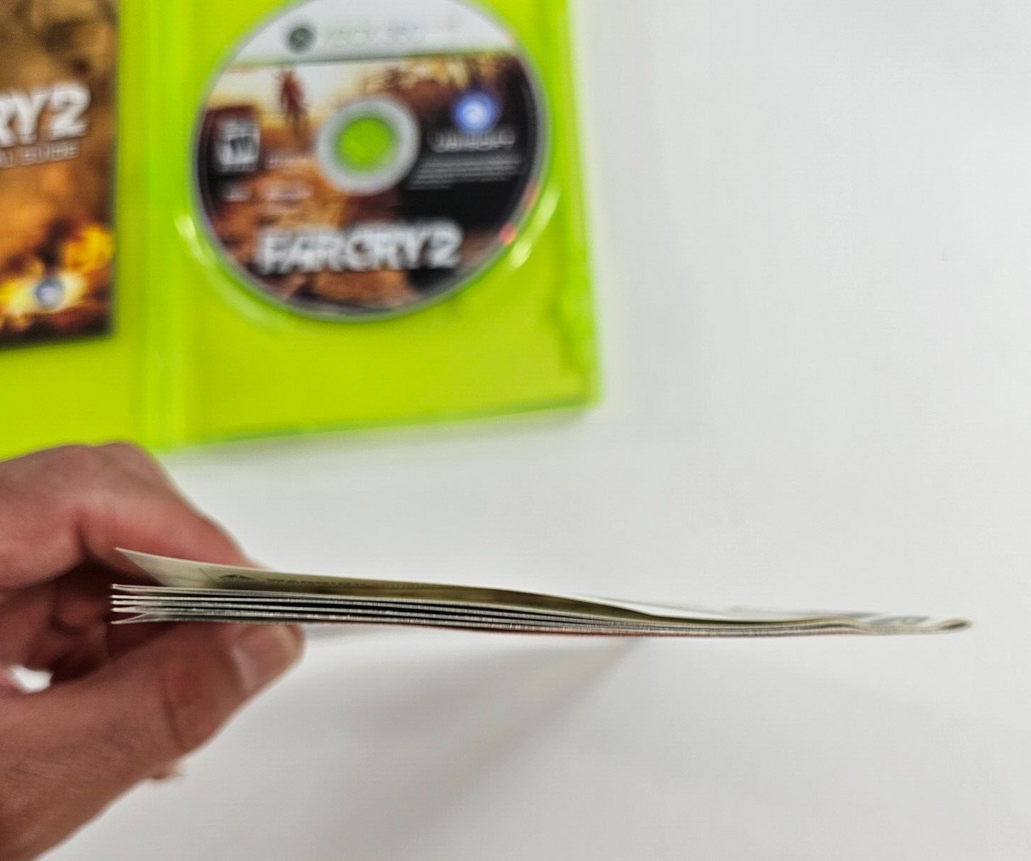 Far Cry 2 (Microsoft Xbox 360, 2008) Game Case Manual Survival Guide - Tested