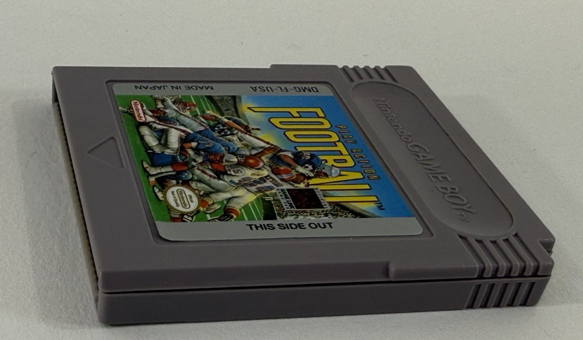 Play Action Football (Nintendo Gameboy, 1990) Game Cartridge - Tested & Working