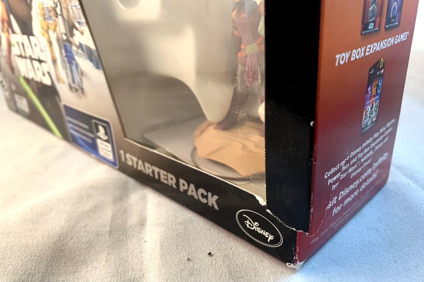 Star Wars Disney Infinity 3.0 Edition Game Starter Pack PS3  New- Damaged Box