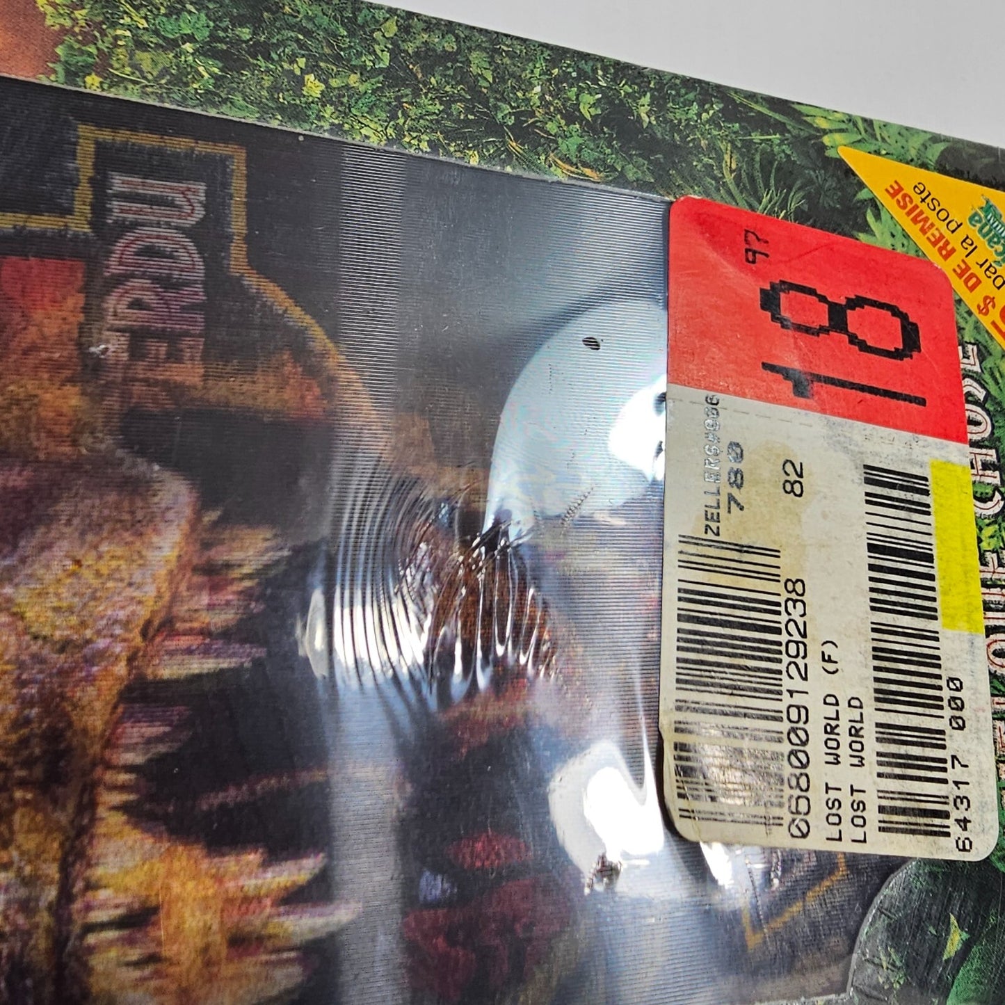 Le Monde Perdu: Jurassic Park (VHS, 1997) Lenticular Cover - New, Sealed