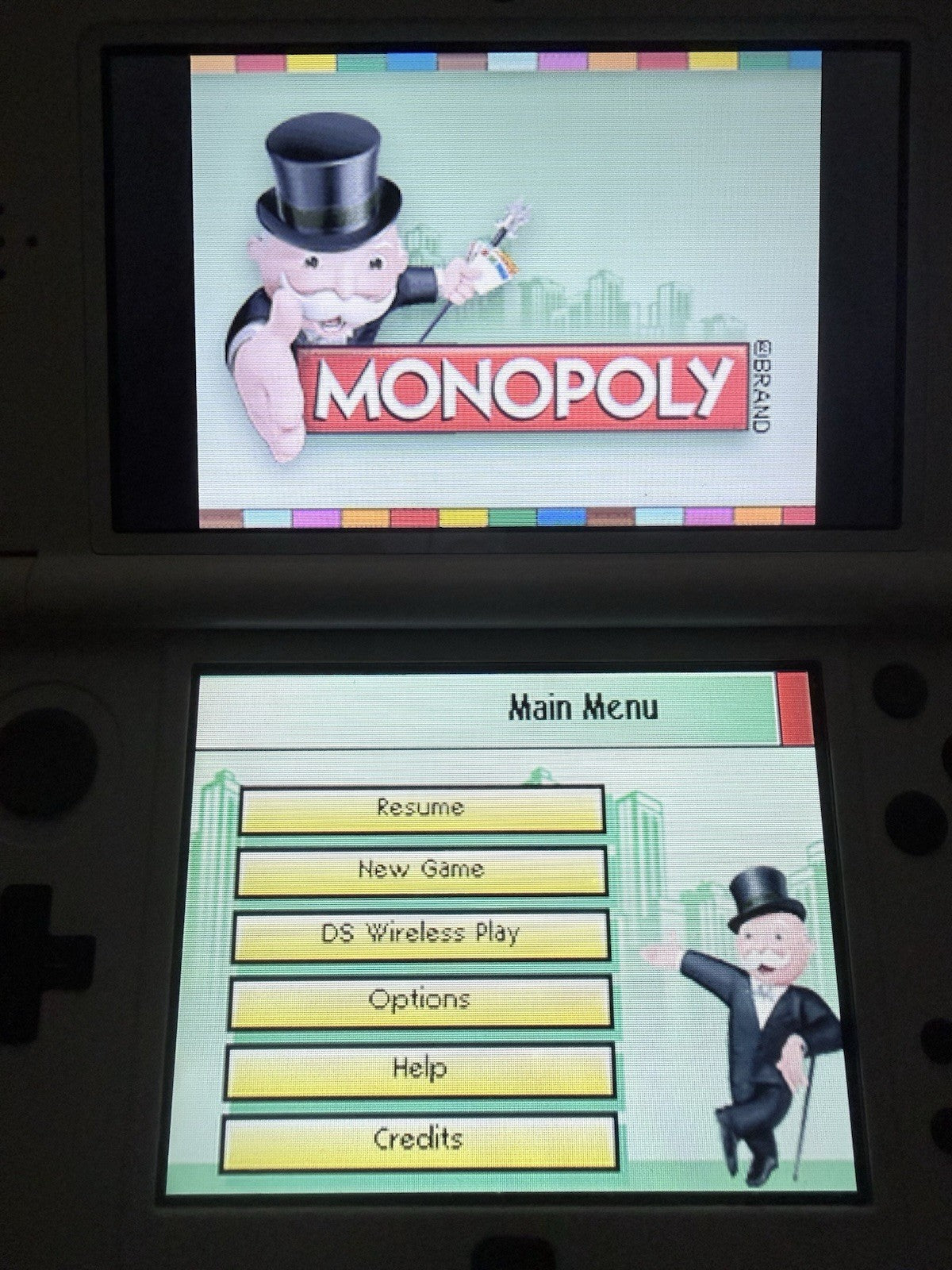 Monopoly (Nintendo DS, 2010) Game Case Manual Insert - Tested and Working