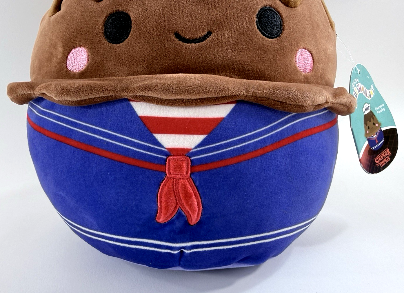 Netflix Jazwares “Stranger Things” 14" Chocolate Pudding Scoops Ahoy Plush