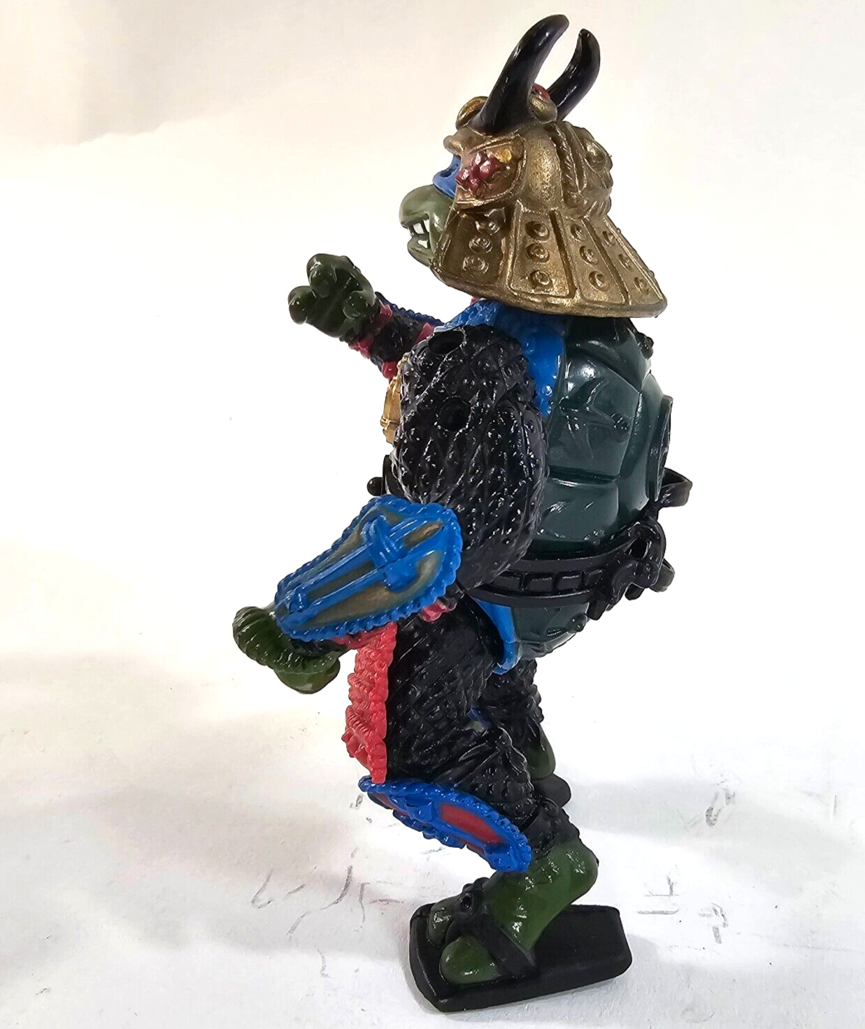 Playmates 1990 Leo The Sewer Samurai Teenage Mutant Ninja Turtles Action Figure