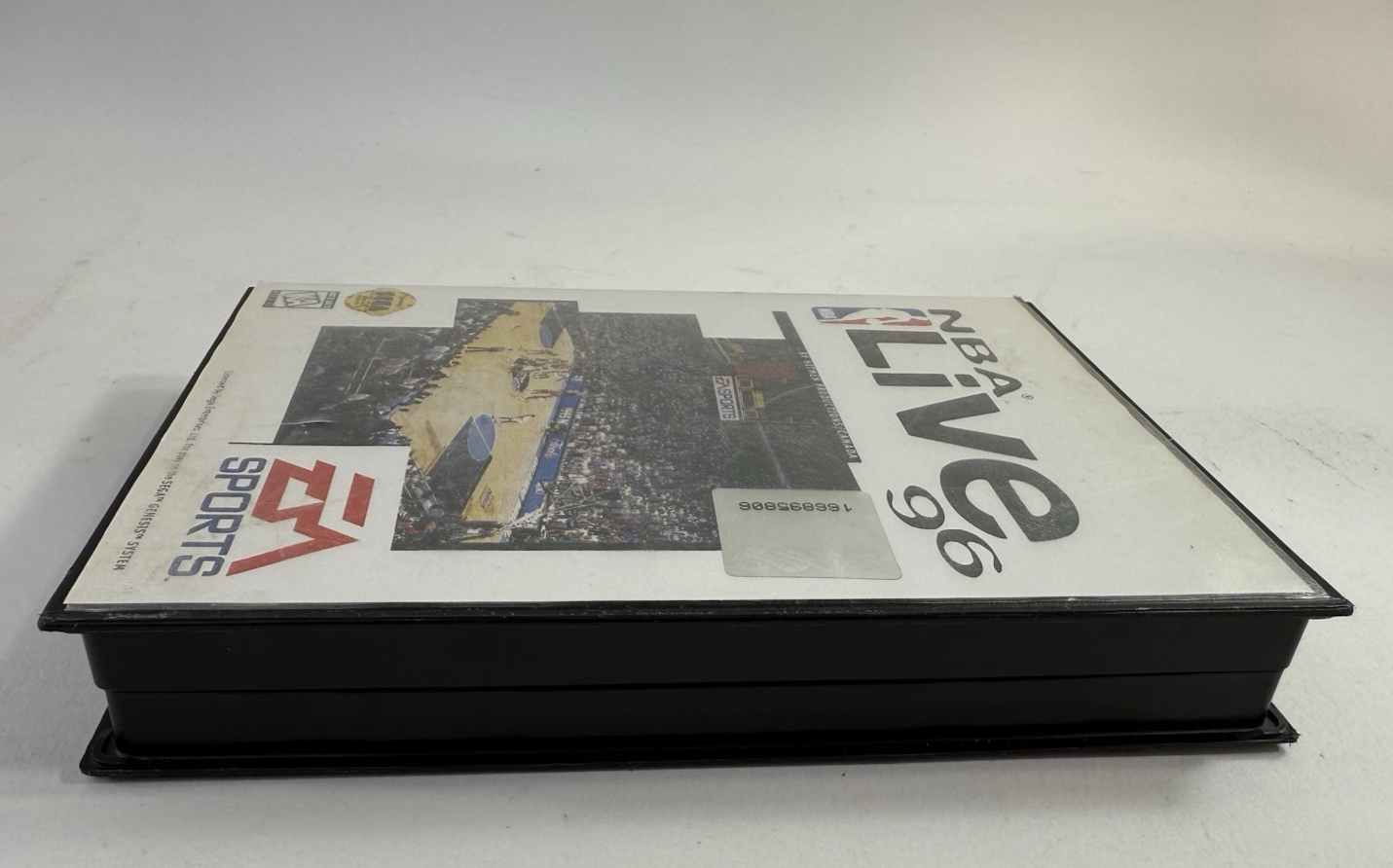 NBA Live 96 (Sega Genesis, 1995) Game Case Manual Inserts Registration - Tested